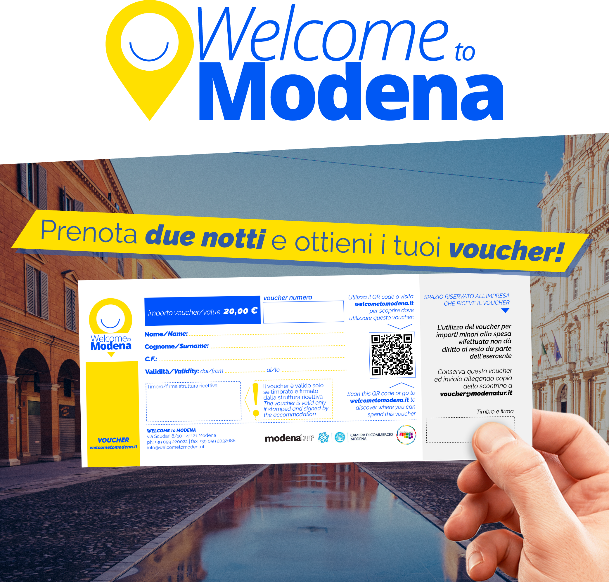 OFFERTA "WELCOME TO MODENA"